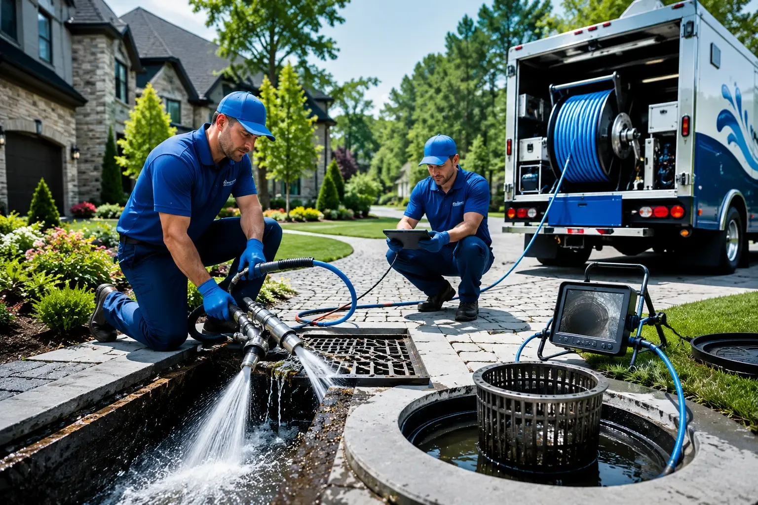 Local outdoor drain cleaning professionals in Monroe, WI