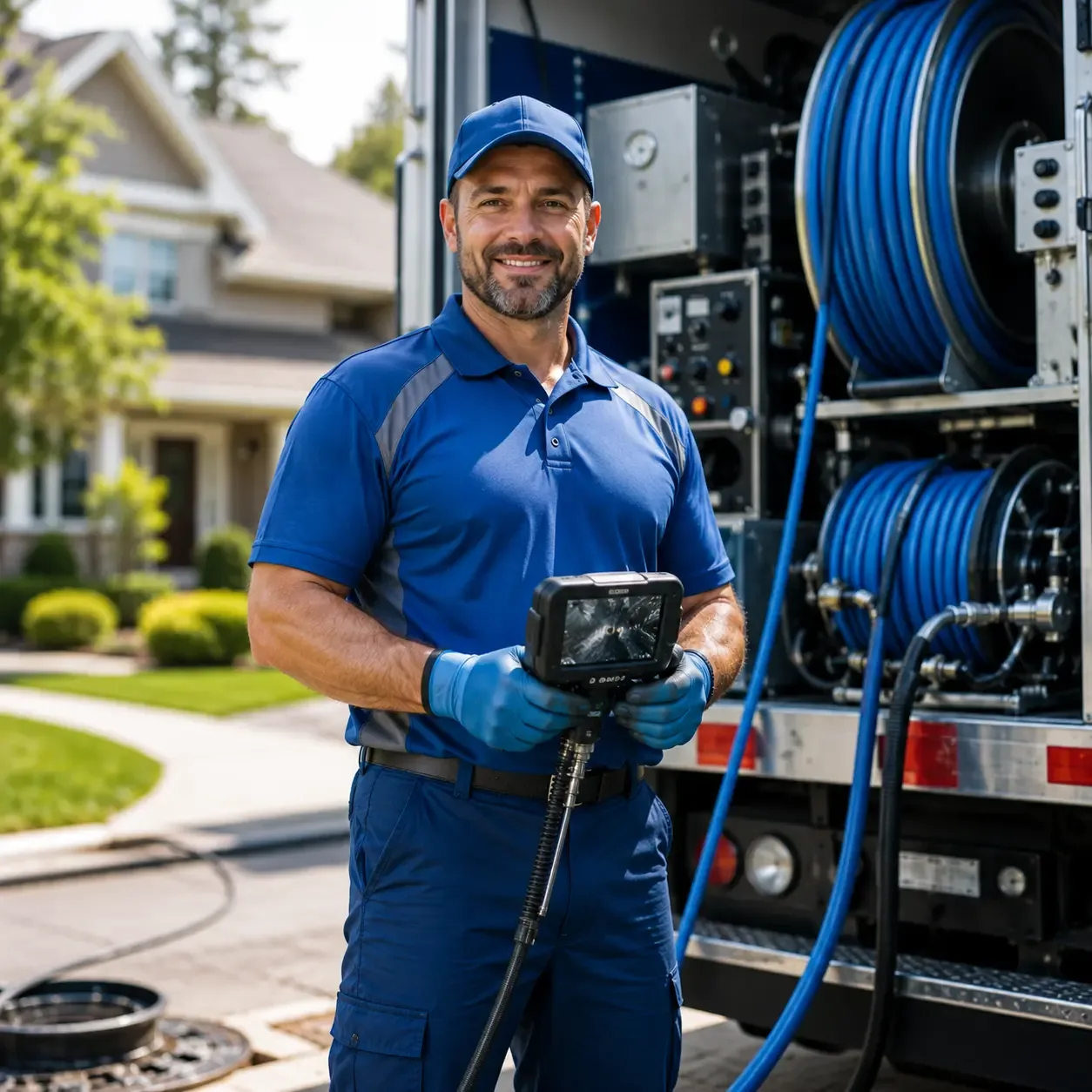 Local outdoor drain cleaning specialists in Monroe, WI